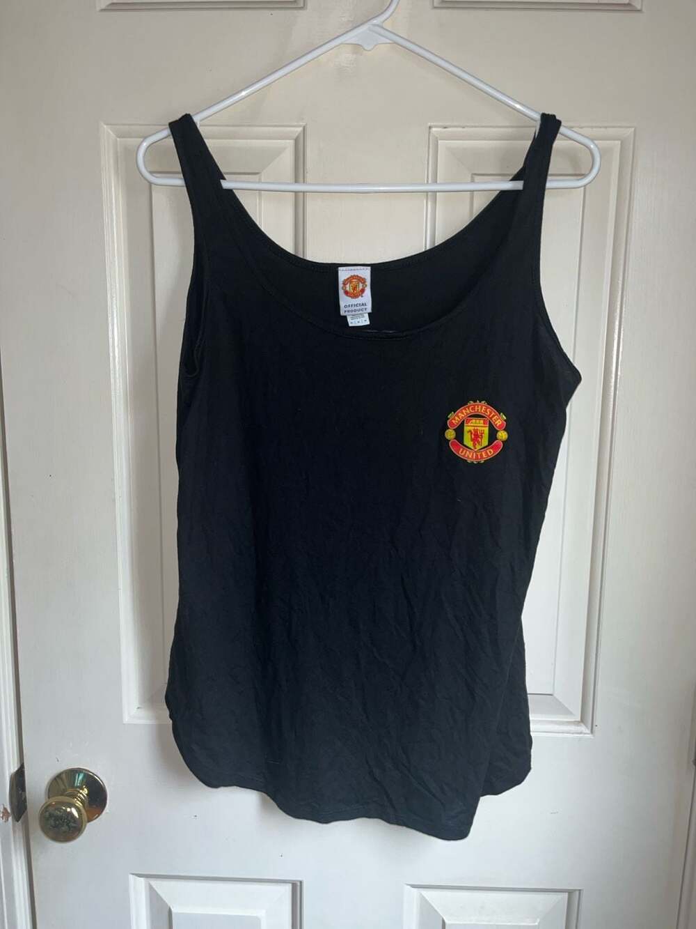 Manchester United Official Product Chivas 12 Sponsor Tank Top Size M